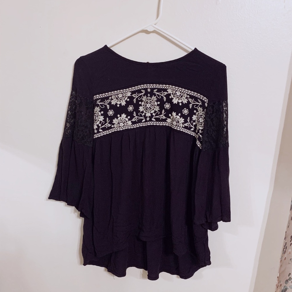 Cute black blouse